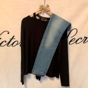 Long sleeve & Jean Set